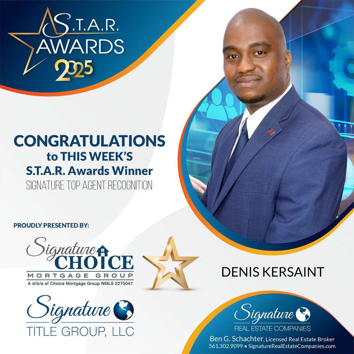 Signature_SREC's tweet photo. Please join in recognizing our amazing agents who have earned the first S.T.A.R. (Signature Top Agent Recognition) Awards of 2026 for their outstanding performance, dedication, and exceptional service to clients and colleagues.

#TeamSignature #SignatureSOLDIT https://t.co/Ty1scHvRQa