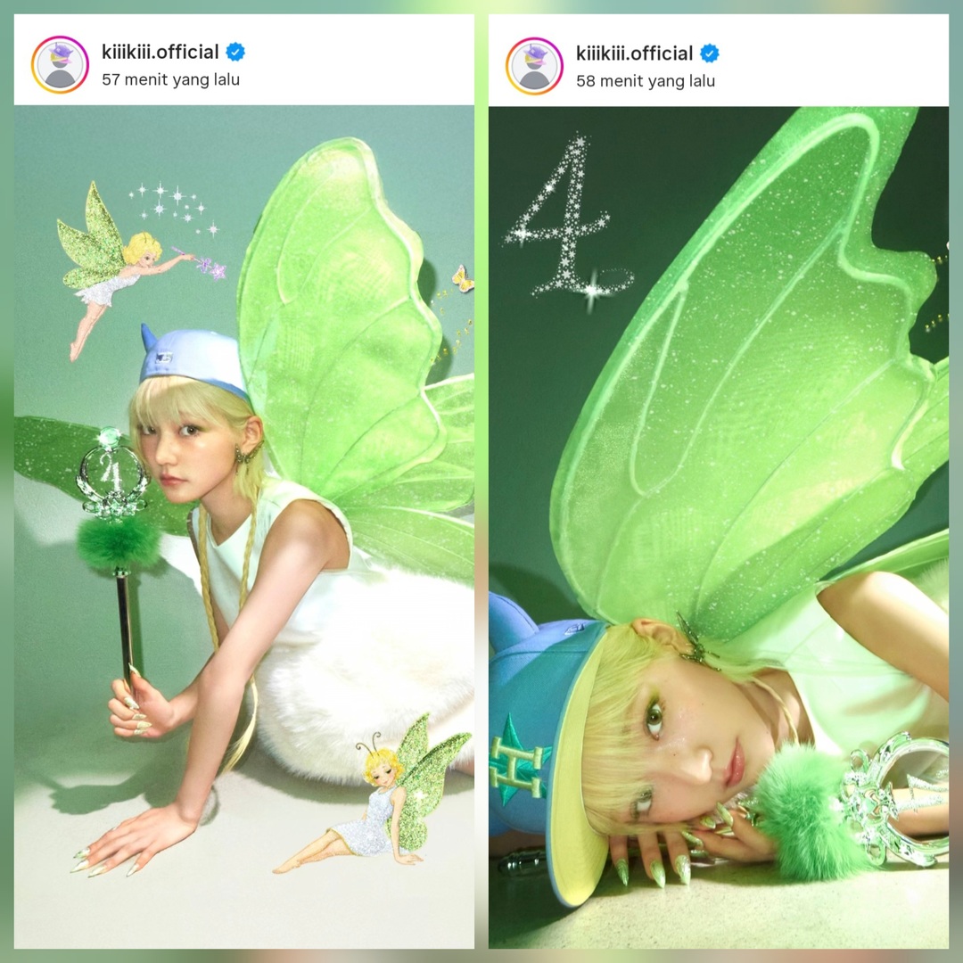 -star Jiyu KiiiKiii beneran didandanin peri tinkerbell donggggg 😩😭 makasi ingyh starship, karena pas announce Jiyu dulu itu banyak yang bikang kalau visual dia tuh fairy, peri, tinkerball, elf dll etsss ternyata emang COCOKKK dan UNIQUE, can't wait ur comeback kiii 💫