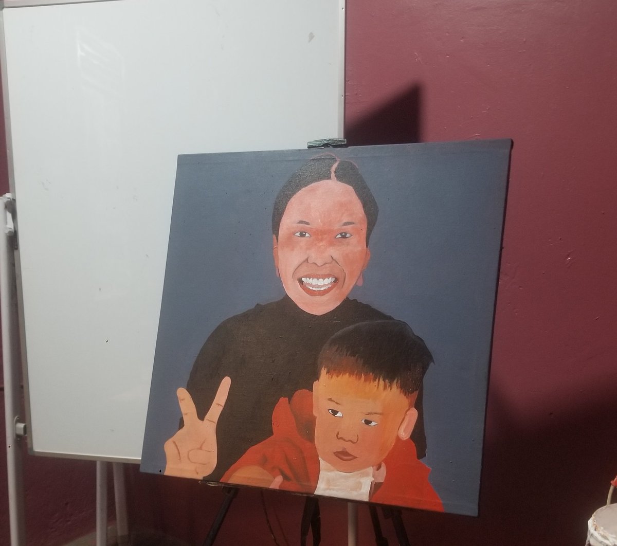 GIDEONARTPRO1's tweet photo. This artwork carrying dreams is heading to charming Shanghai. Hoping to visit one day, feel her culture and energy, and make my dream come true. Your prayers fuel my journey .#Chinardi
#Uganda #twitterclarets #fufa #PoolParty https://t.co/Iq6mwJtNzE
