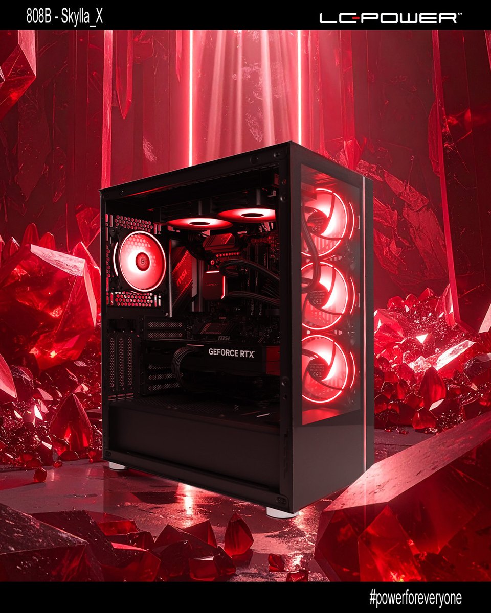 lcpower_germany's tweet photo. Unser Skylla_X - Ein Traum in Rot! 🔴♥️
➡ https://t.co/gy7sOsIsLF
#lcpower #powerforeveryone #gamingcase #gamingpc #gamingsetup #setupinspo #aesthetic #argb #GamerLife #GamingCommunity https://t.co/PQjfTFE9UZ