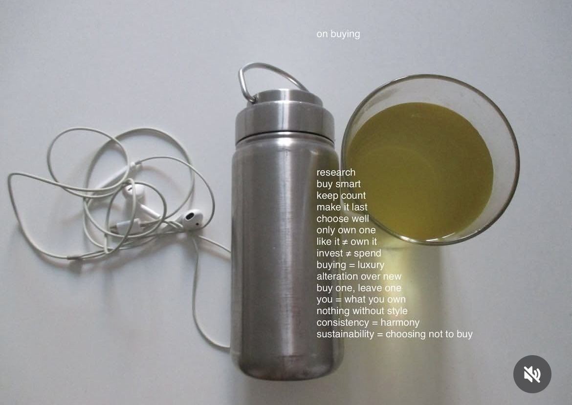 consumerism habits i’m continuing in 2026