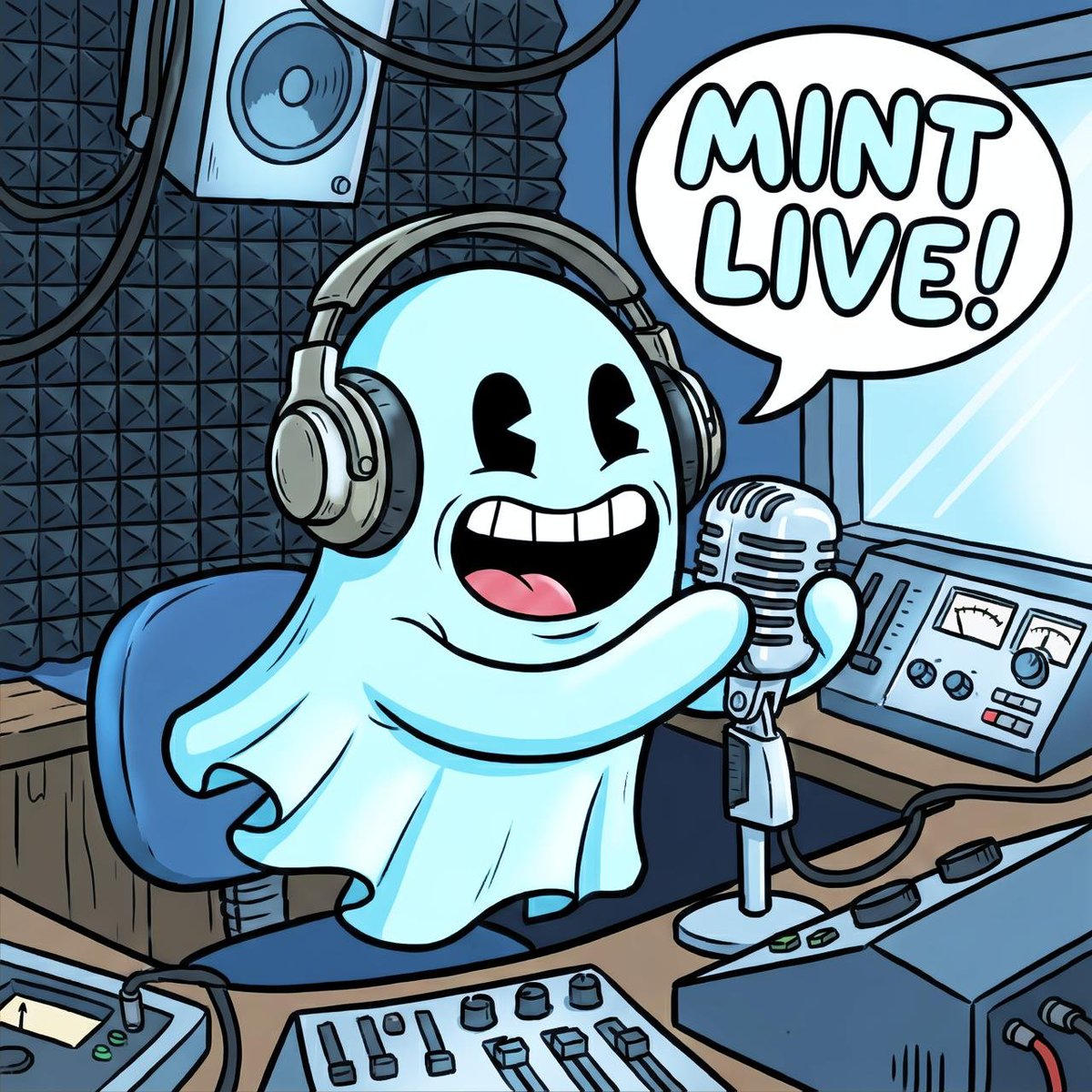 MINT IS LIVE 👻

Only 555 NFTs available, free mint, just cover gas + platform fees.

Trading will go live after sell-out.

We’re also selecting a few minters for an airdrop:
Mint the NFT, take a picture with it, tag us, and share the proof on Discord.

Mint link below 🔽