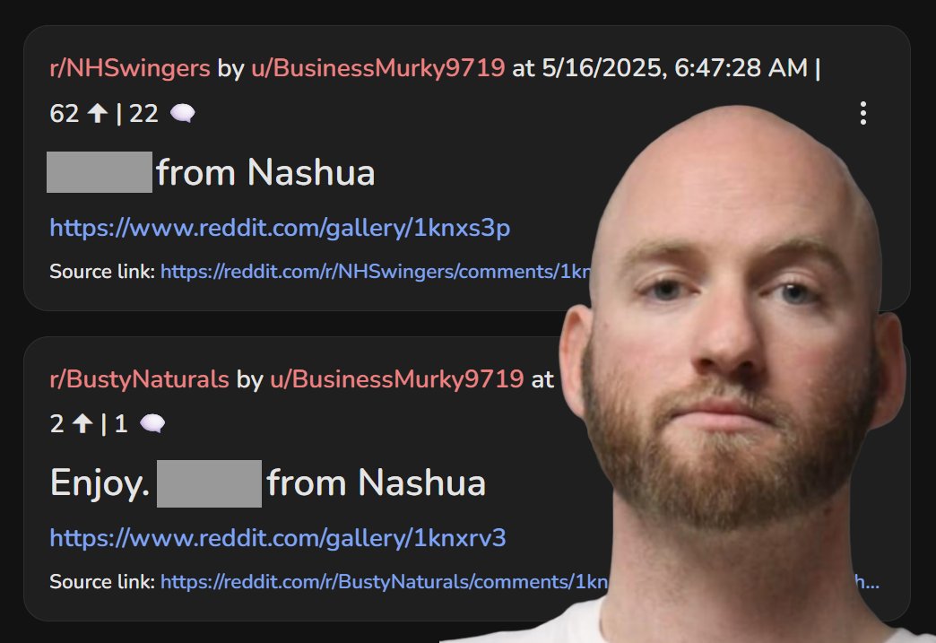 New from Miscellany Blue: Prosecutor brings receipts in 'revenge porn' case against N.H. state rep (and we've uncovered 23 archived messages sent from the Reddit user account that the prosecutor claims was used to post the private nude photos). #NHPolitics miscellanyblue.com/p/prosecutor-b…