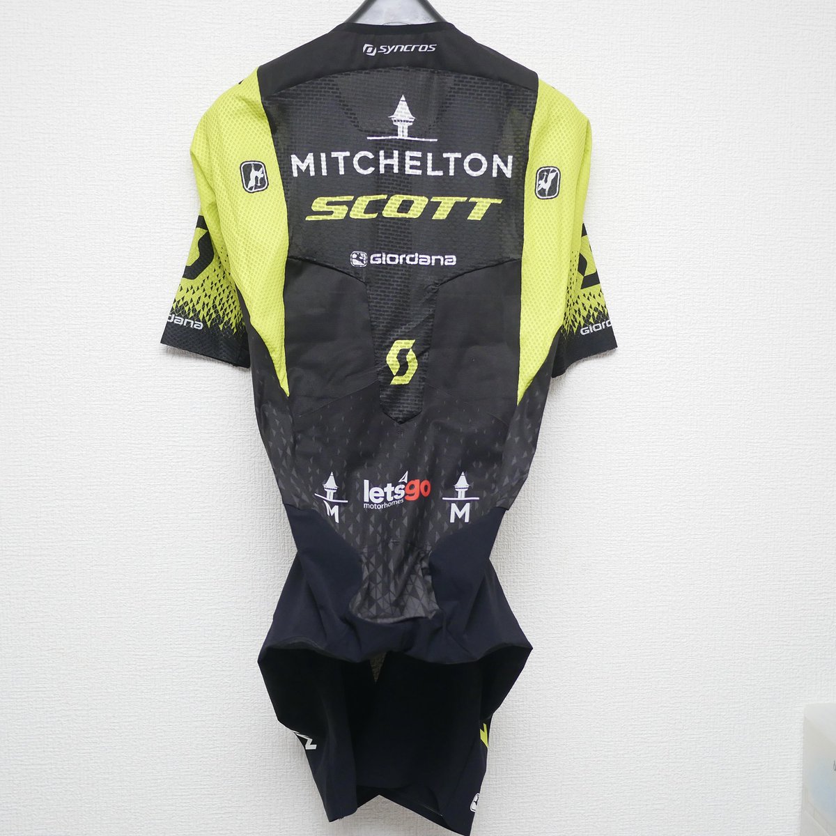 支給品　Mitchelton-SCOTT　サイクルジャージ　ミッチェルトン　S 支給品 Mitchelton-SCOTT サイクルジャージ ミッチェルトン Sの通販 by