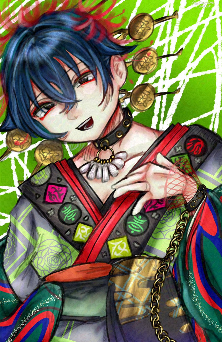 描き初め🫀
#カリスマファンアート