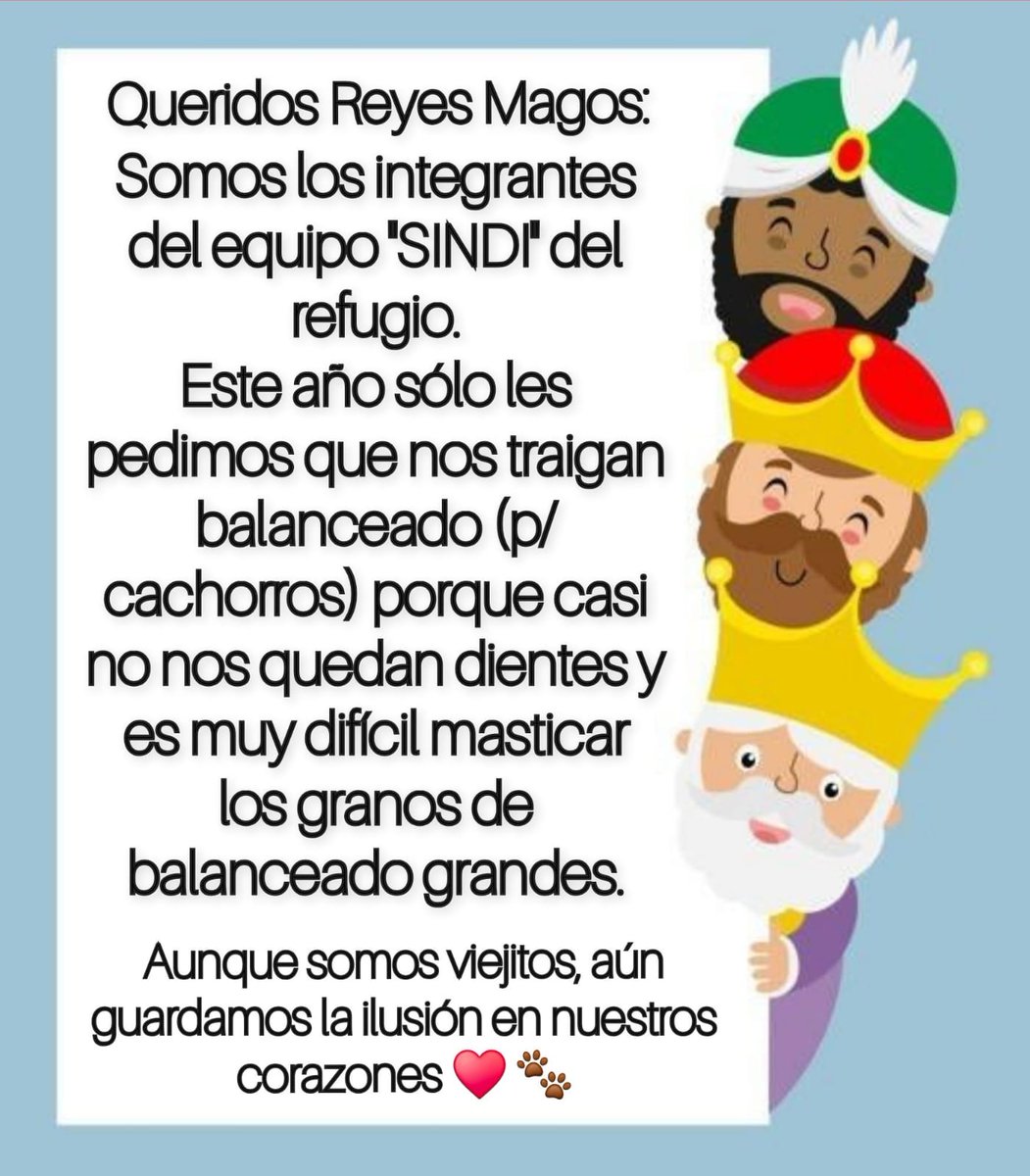 Ayudanos a compartir por favor! Seguro llega a los Reyes Magos 👑👑👑