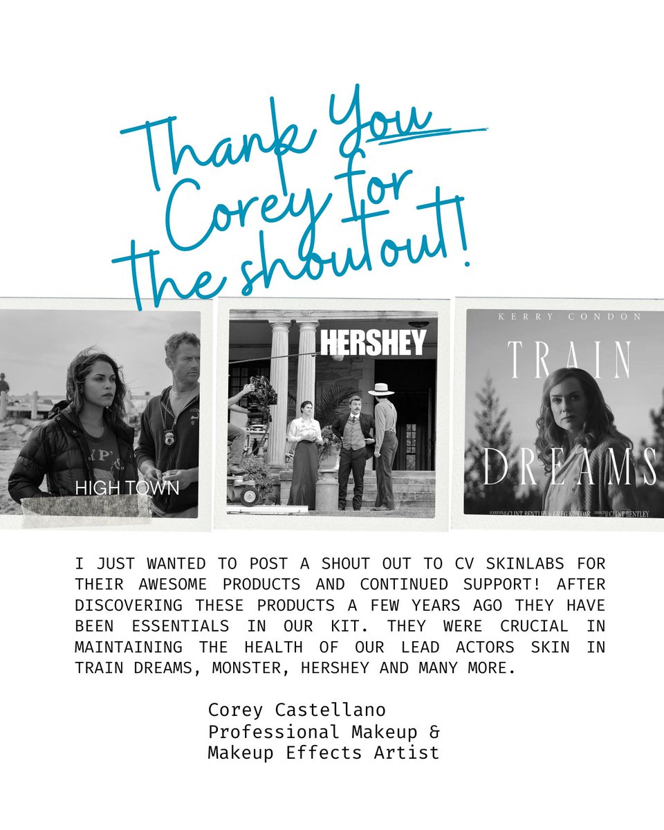 Thank you so much <a href="/CoreyMakeup/">Corey Castellano</a>  for your kind words! We always love seeing your work and it is such a thrill to play a part in your creative genius!
