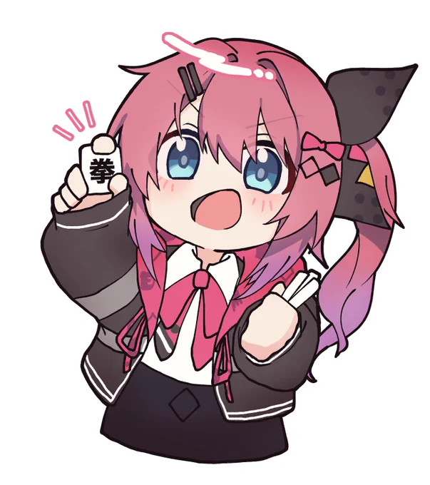 #もちめるあーと 拳で立直