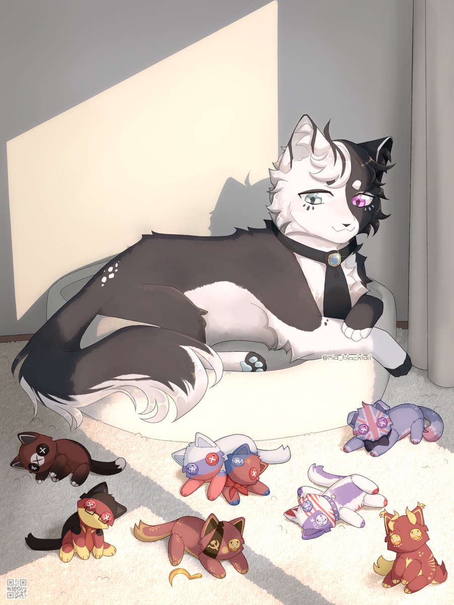 Мия Чернохвост (@mia_blacktail) on Twitter photo 