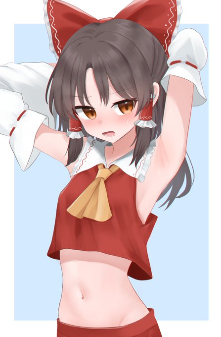 初描きは霊夢さん!! 