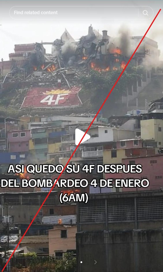 GeoConfirmed's tweet image. GeoConfirmed VEN.

Disinformation: Claims of Hugo Chávez's Mausoleum Being Bombed

For days, certain individuals have claimed that Hugo Chávez's mausoleum was bombed.

We previously conducted a fact-check proving that the images used in those claims were from a different…