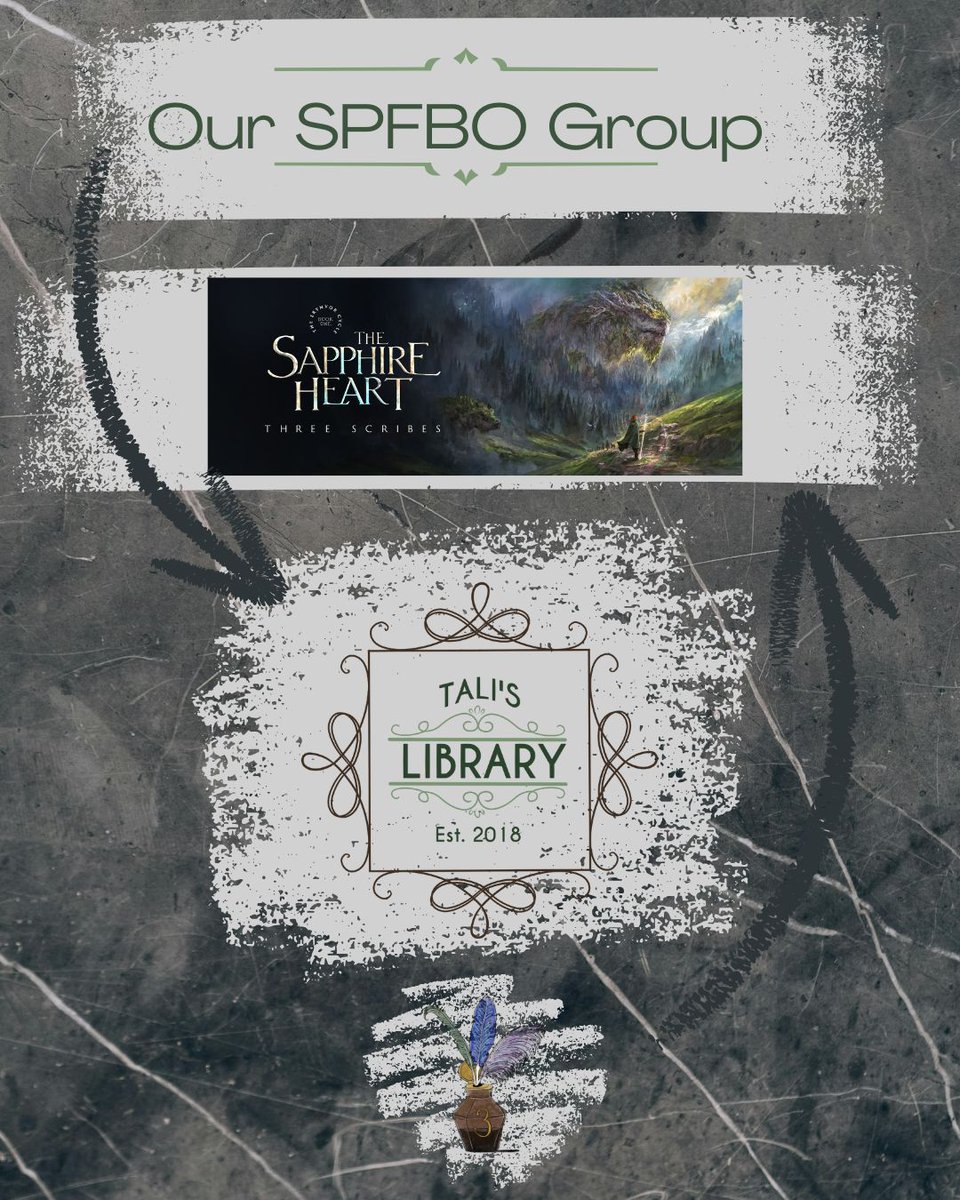 Three Scribes (are drafting book two) tweet media