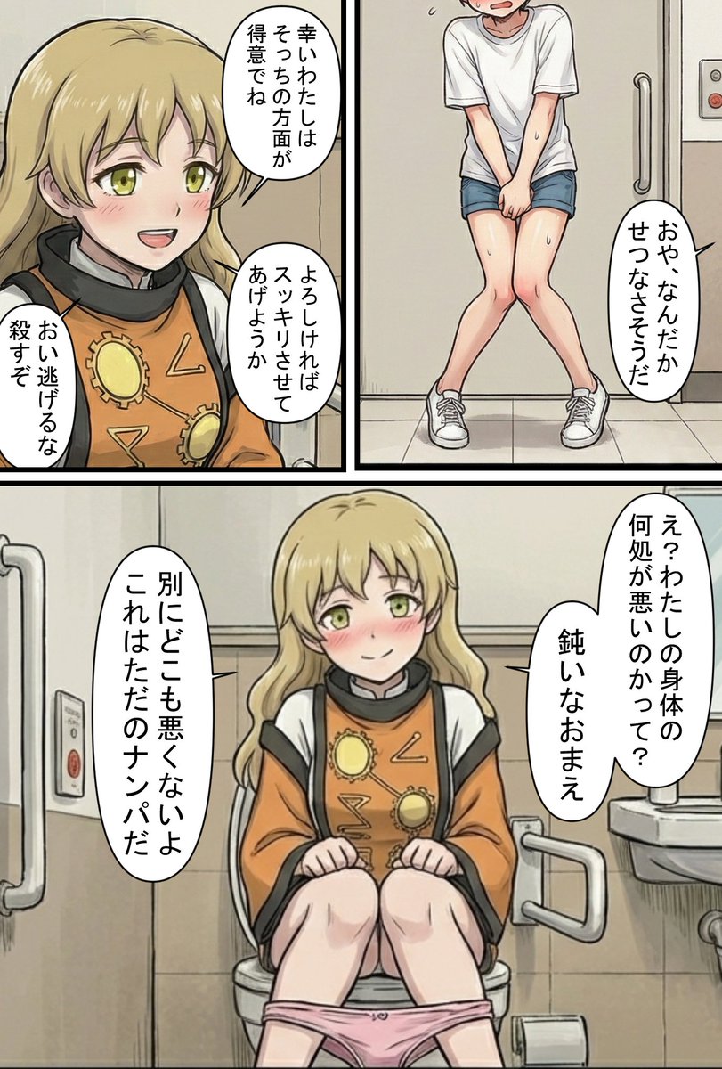 多目的トイレを悪用する摩多羅隠岐奈を許すな。 