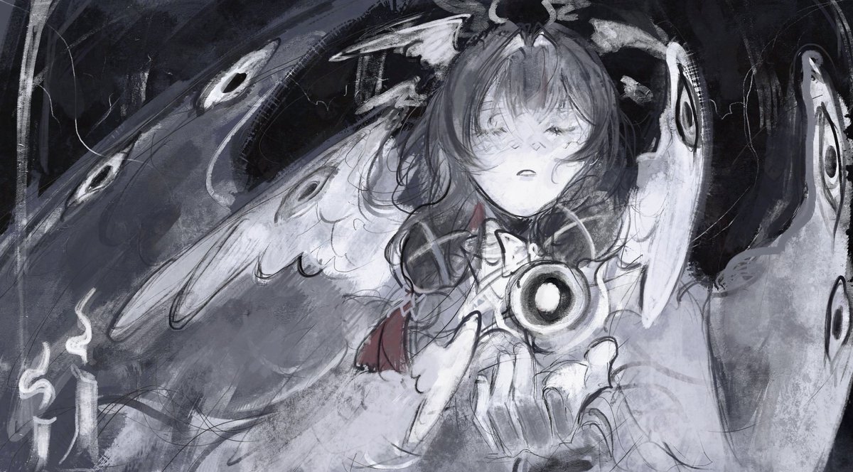 Traveler, why don't you hold out your hand to me like before?
#Columbina #GenshinImpact