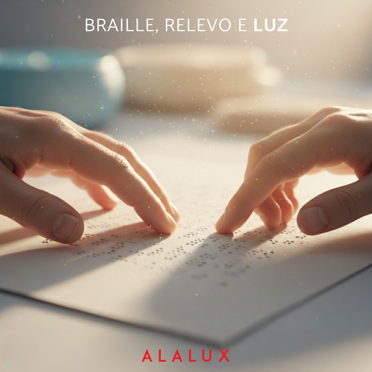 👉 Como a luz torna o Braille legível além do tato?
Sombras e contrastes revelam o relevo e ampliam a inclusão visual.
alaluxluz.wordpress.com/2026/01/04/bra…

#Alalux #IluminacaoAcessivel #DesignInclusivo\