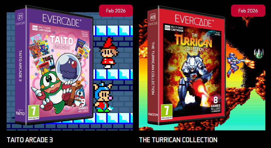 Evercade tweet media