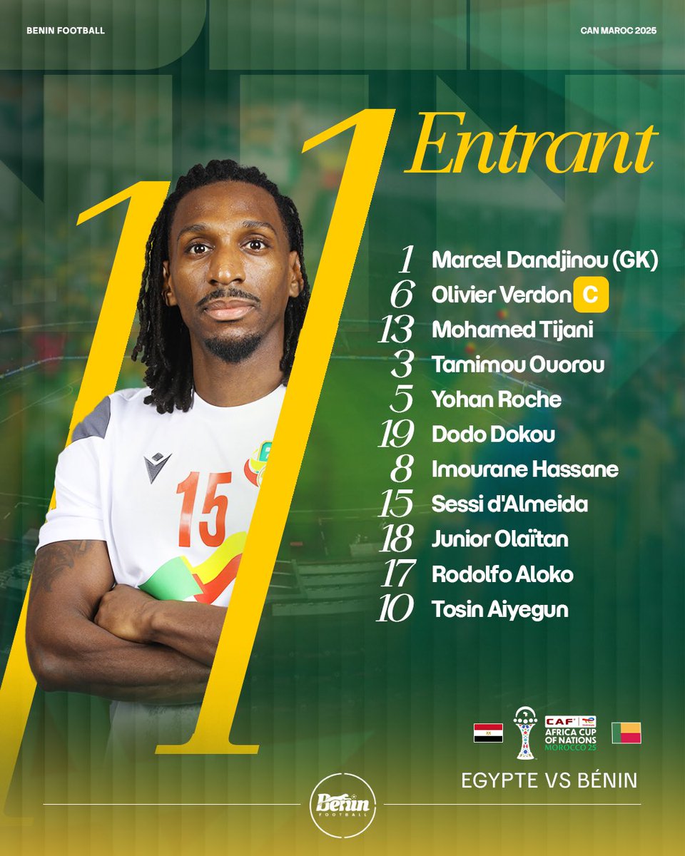 Bénin Football 🇧🇯🐆 tweet media