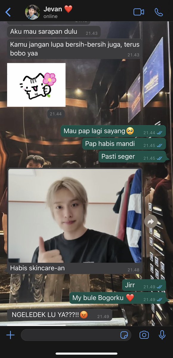 enoughjiseok's tweet photo. #Jujev – Panggilan baru dari Juan, untuk Jevan 🧍🏻‍♀️ https://t.co/3lX7Ohxx3g