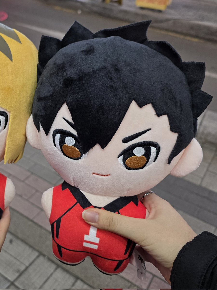 인형뽑기로 뽑은 쿠로오! 친구는 켄마 뽑았는데 너무 탐났다는 사실..