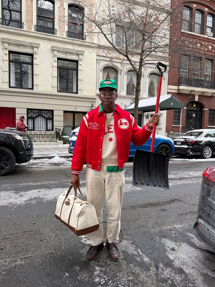 immajuu's tweet photo. Tyler, The Creator shared photos from the set of the film “Marty the Magnificent.”

This is Tyler's debut, and he stars in the project alongside Timothée Chalamet, Gwyneth Paltrow, and Odessa A'Zion. https://t.co/v3BJ9Zlz2t