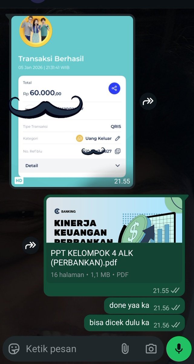 studywint's tweet image. 🚨OPEN JOKI ALERT🚨
Deadline tugas bikin pusing?🤯 Serahin aja ke ahlinya!
✅ Akuntansi&amp;amp;Perpajakan
✅ Siklus Akuntansi 
✅ Tugas&amp;amp;Pengetikan, Perapihan 
✅ PPT, sertifikat, portofolio
✅ Edit foto &amp;amp; video

💸 Mulai dari 2k
📩 wa.me/628979001296

#openjoki #jokitugas #zonauang