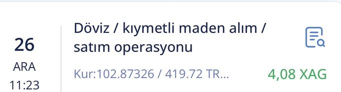 AlexTheRobinson's tweet photo. Cuma da bereket var🙏 haftalık alımlarımızı yaptığımız gariban parası #gümüş alımını az da olsa yaptık şükür bereket versin. Az da olsa istikrarı bozmamak için… halkın parası #silver yolumuz 2030 takas gününe kadar düzenli alımlara devam edeceğiz. 3/5 e bakmadan miktar odaklı💪 https://t.co/R3edsftIpl