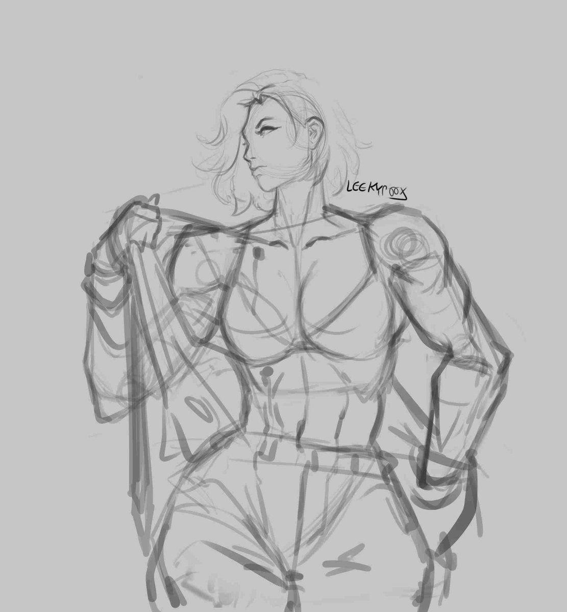 Sketch. Doodle. Ink 1 - Hand-drawn Art Of Cheri Ong – Furry Feline Creatives, image size:1111x1200