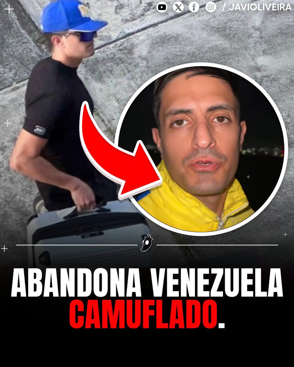 #ÚLTIMAHORA | Cazan a Michelo huyendo de Venezuela con una maleta y camuflado.