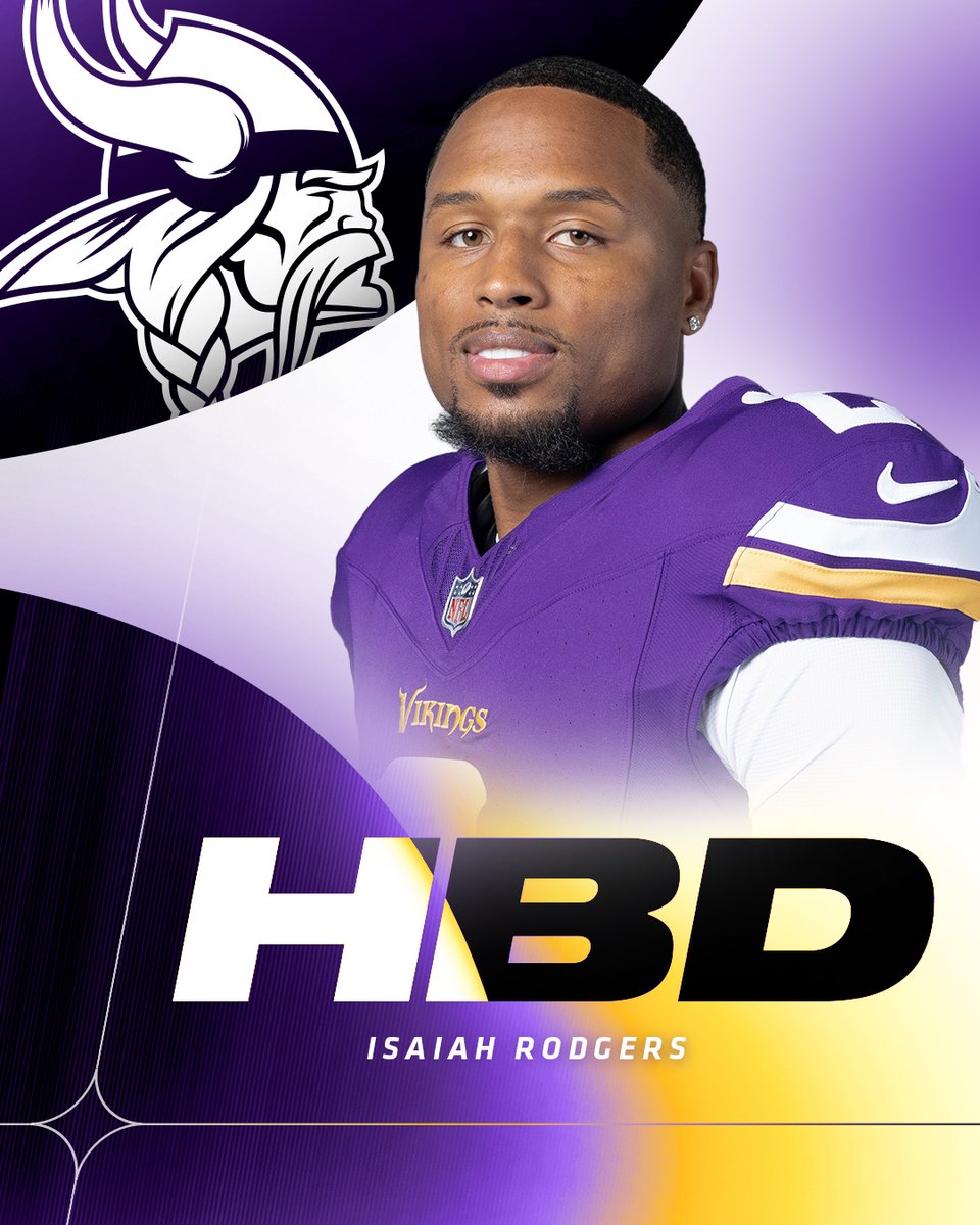 Happy Birthday, @rodgers_isaiah!