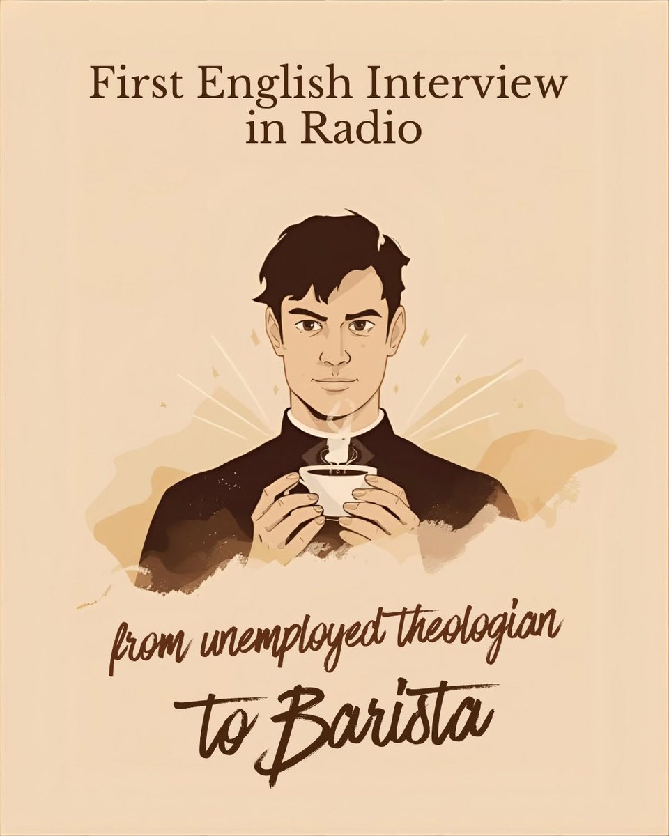 From unemployed PhD to barista-theologian to live radio.
This morning I shared on UK Christian Radio how trading cards are becoming tools for evangelism among Gen Z.
Brought illness to the mic, but God showed up.
Listen: patreon.com/posts/147470378

#BaristaTheology #KairosCards