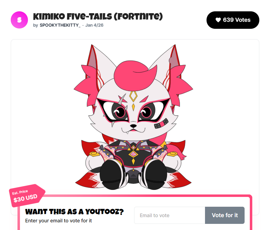 Si mi perfil puede hacer algo bueno por esta comunidad tan hermosa es decirles que boten jaja necesitamos que youtooz nos escuche 👀✨community.youtooz.com/design/744
#KimikoFiveTails