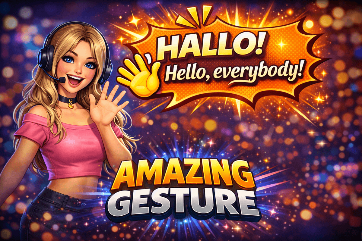 Amazing_Gesture's tweet photo. Say hello in style! 👋

New gesture available now!

👉 Marketplace: https://t.co/DjN2BuUQvf

Only at Amazing Gesture — Turn every moment into an Amazing one!

#SecondLife #SLGesture #VoiceGesture #SLMarketplace #SecondLifeAvatar #AmazingGesture #SLFun #SLSocial #VirtualWorld https://t.co/jcemc57Het