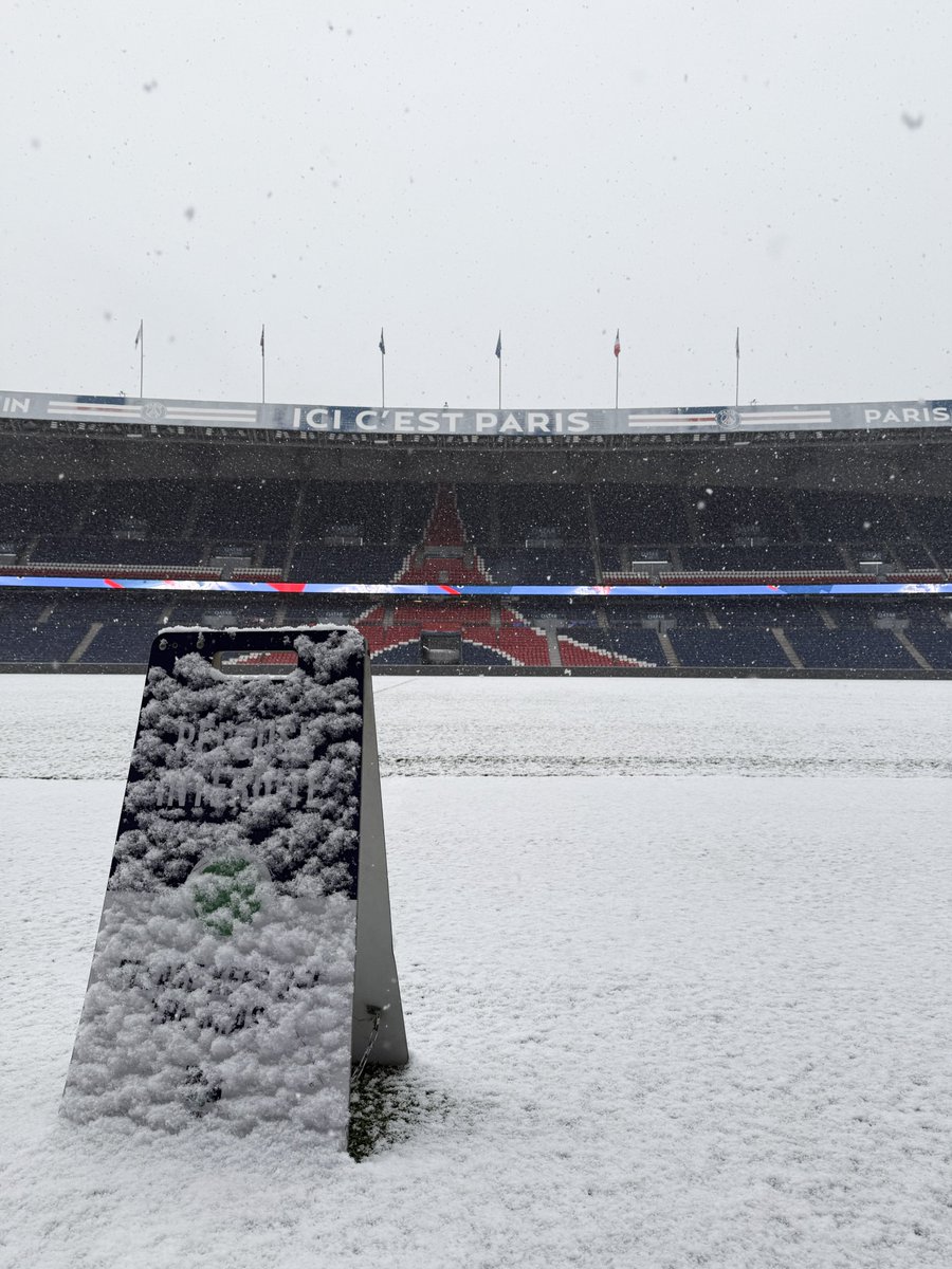 ❄️ Notre terrain de jeu sous la neige !