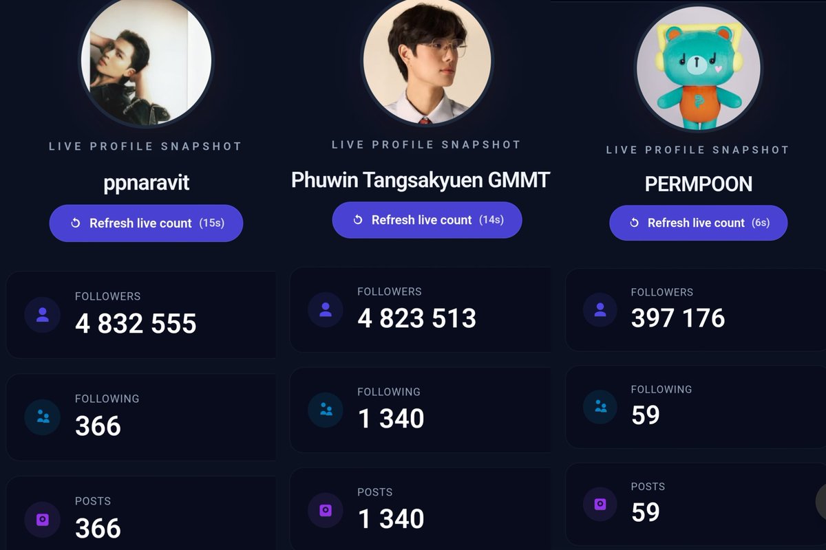 Kuki_PPW_3's tweet image. Pangpond 🔜 4.9m
PhuPhu      🔜 4.9 m
PoonPoon 🔜 400k 
Let's goooooooo 🫶🙏
#ppnaravit #PhuwinTang #permpoon #PondPhuwin #ปอนด์ภูวินทร์