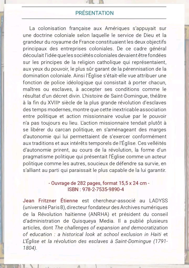 edarelens99's tweet photo. Vient de paraître chez les Presses universitaires de Rennes mon livre "Pouvoir, Religion et colonisation sous l'Ancien Régime". Bonne lecture ! https://t.co/7EPcaWZQ86