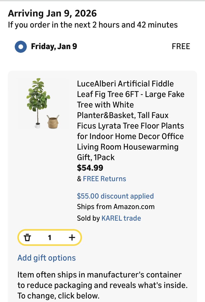 SAInfinitum's tweet photo. @FatKidDeals Not quite $39.60, but still 1/2 off. https://t.co/Qp59YRqb9L