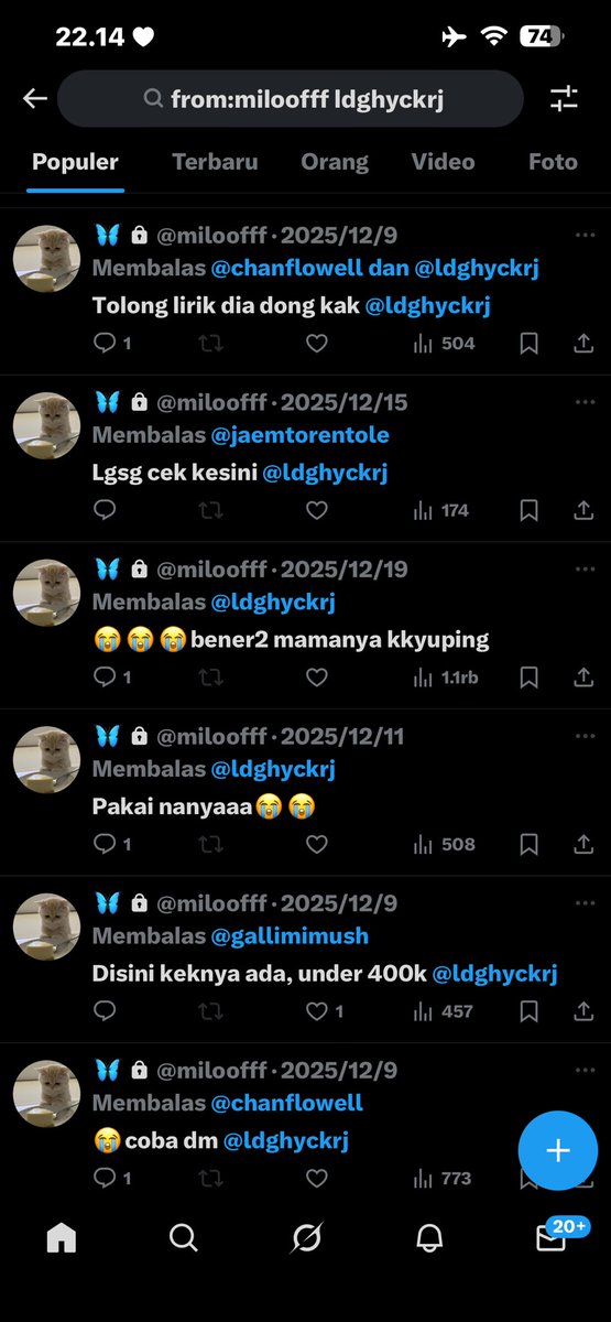 skarstyy's tweet image. Kalo search di tl dia😭