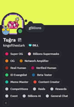 Billions DC üzerinde çalışmlarımın karşılığında sonunda Network Amplifier rolünü de almış bulunuyorum.

<a href="/billions_ntwk/">Billions</a> yenilikler bitmez. 30 Ocak tarihine kadar tam zamanlı olarak çalışmaya devam edelim.