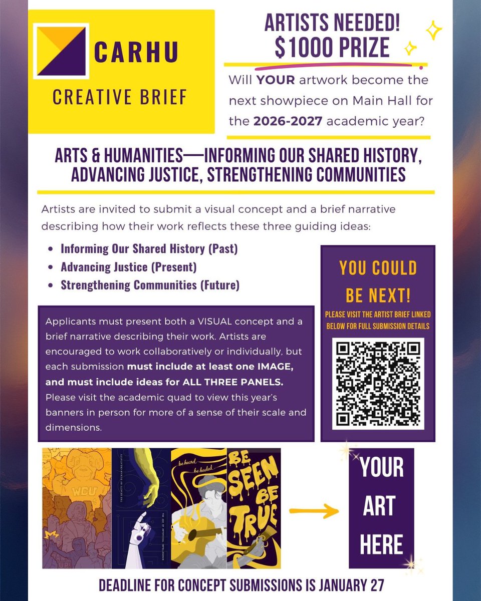 Arts at WCU tweet media
