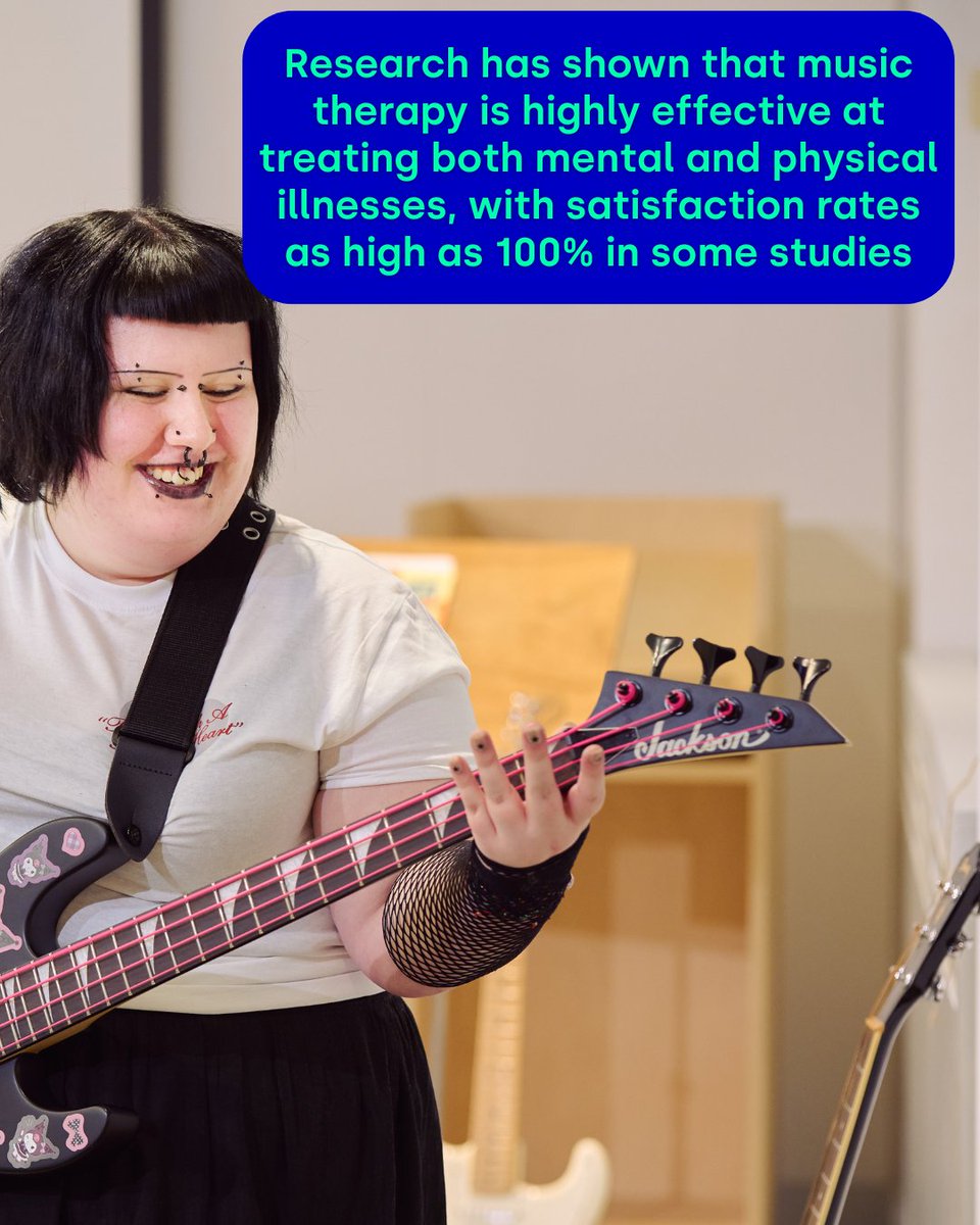 nordoffrobbins's tweet photo. We believe access to music therapy is vital - it can help people of any age who faces life challenges of almost any kind. Here's just a few reasons why it's a lifeline for so many. https://t.co/yiGNzbqVkb