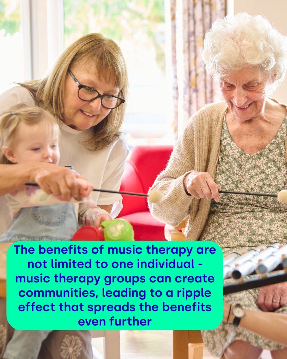 nordoffrobbins's tweet photo. We believe access to music therapy is vital - it can help people of any age who faces life challenges of almost any kind. Here's just a few reasons why it's a lifeline for so many. https://t.co/yiGNzbqVkb