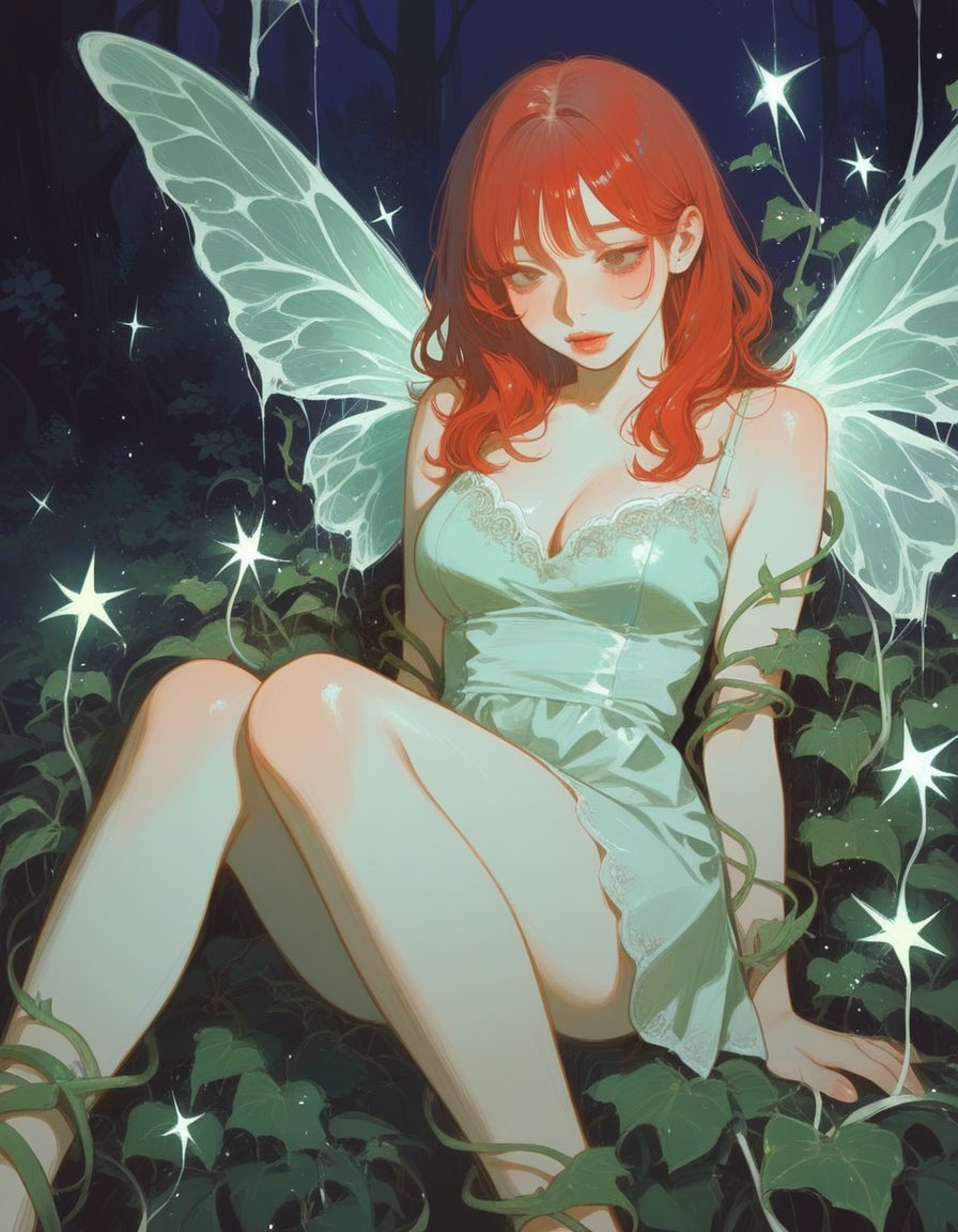 eli56eli65's tweet photo. Are you lost... or chosen?
Fairies don't guide travelers.
They keep them🧚‍♀️🤍✨
#AI美女 #AIイラスト
#DarkFairy #DangerousBeauty
#FantasyArt #OCDesign
#EtherealHorror #FairyLore #AlArtist #MoodyFantasy https://t.co/xU8mMqH8xf