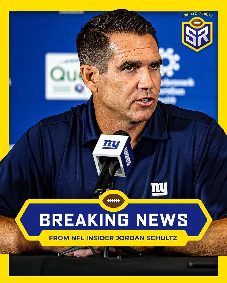 Schultz_Report's tweet image. BREAKING: The #Giants are keeping GM Joe Schoen, according to multiple sources.