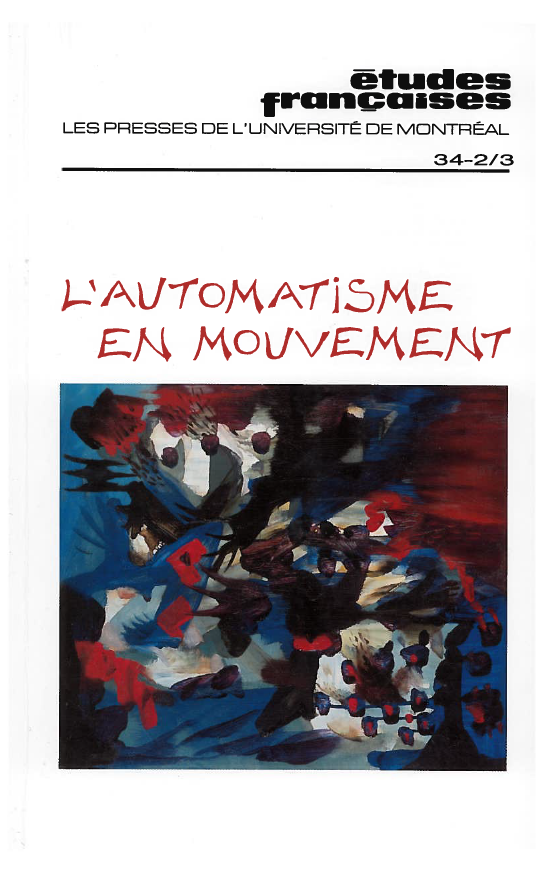 Revue_EtudFra's tweet photo. 2 / 2 Études françaises a aussi consacré un numéro double au mouvement automatiste en 1998. #PaulÉmileBorduas #RefusGlobal
https://t.co/lJmvdklpD1
Disponible en PDF:
https://t.co/r9jNOuk0lY
https://t.co/dL5YpB9TDR https://t.co/MRjgh4WOMQ