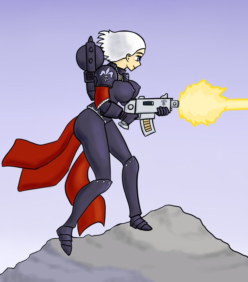 Angotarn's tweet photo. Happy New Year! Whatever 2026 throws at you, keep on shooting and never give up :) The Emperor  protects #warhammer40000 https://t.co/9vbWdYmQrG