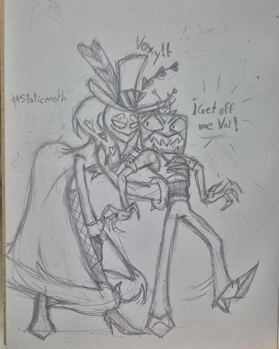 Quick sketch 

#StaticMoth #HazbinHotel #HazbinHotelFanart