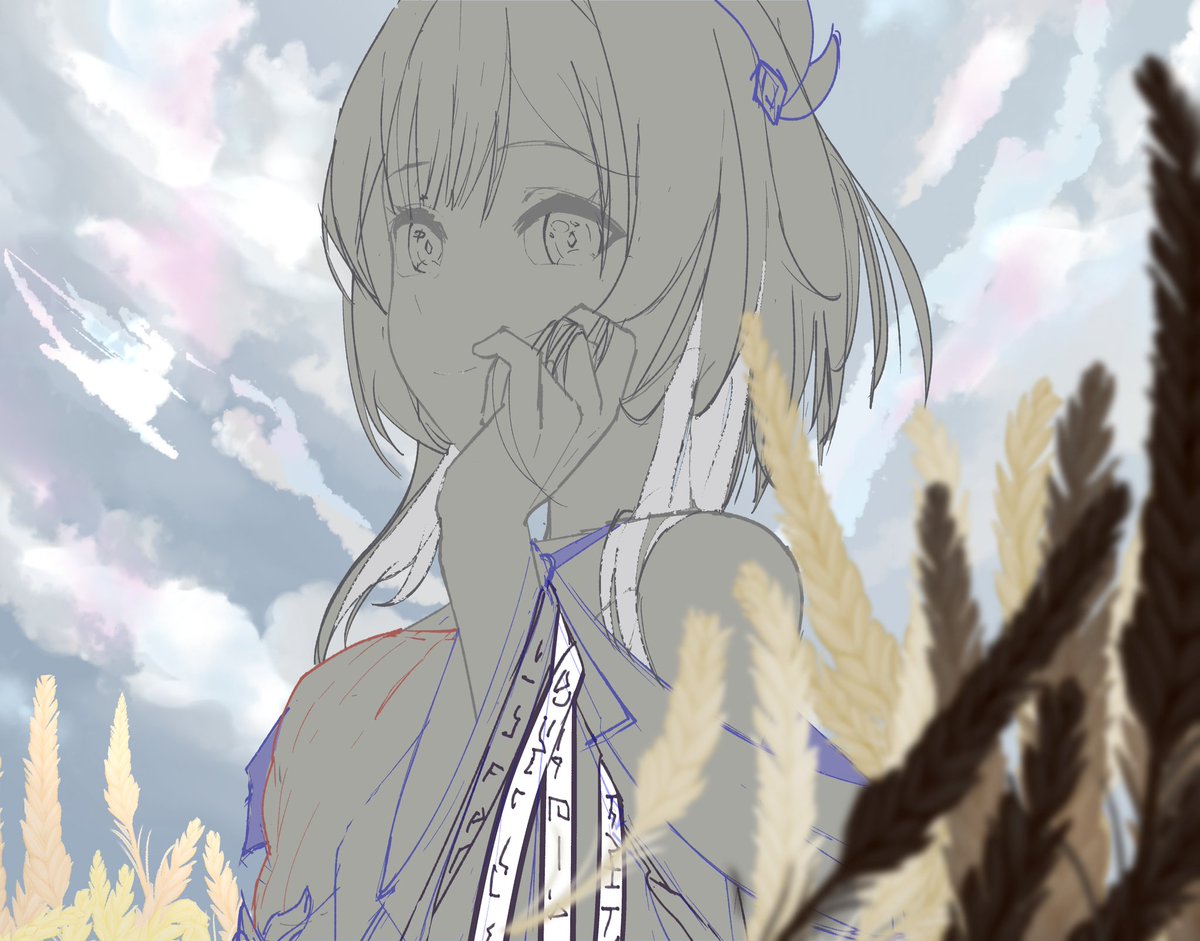 EiWatson_'s tweet photo. #Honkai #sketch https://t.co/VYW8NLq316