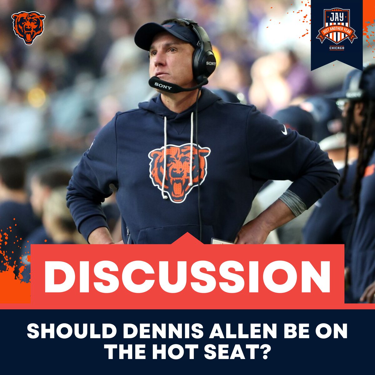 JAYChi_Bears's tweet image. Should Chicago #Bears DC Dennis Allen be on the hot seat?

Though the Bears led the NFL in takeaways with 31 this season, their rankings are at the bottom

-29th in yards 
-22nd in passing yards
-27th in rushing yards 
-23rd in points