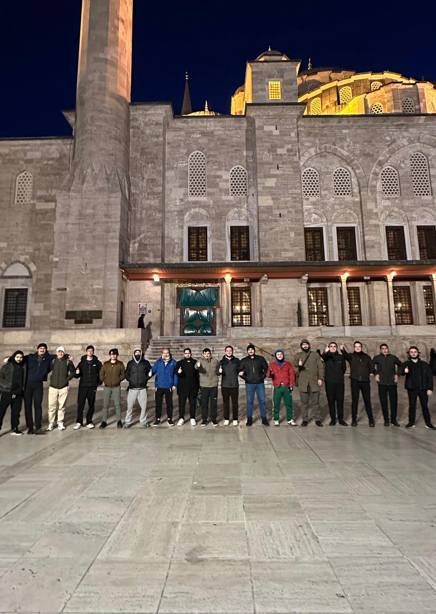 Haftalık Sabah Namazı buluşmamızı Fatih Camii’nde gerçekleştirdik