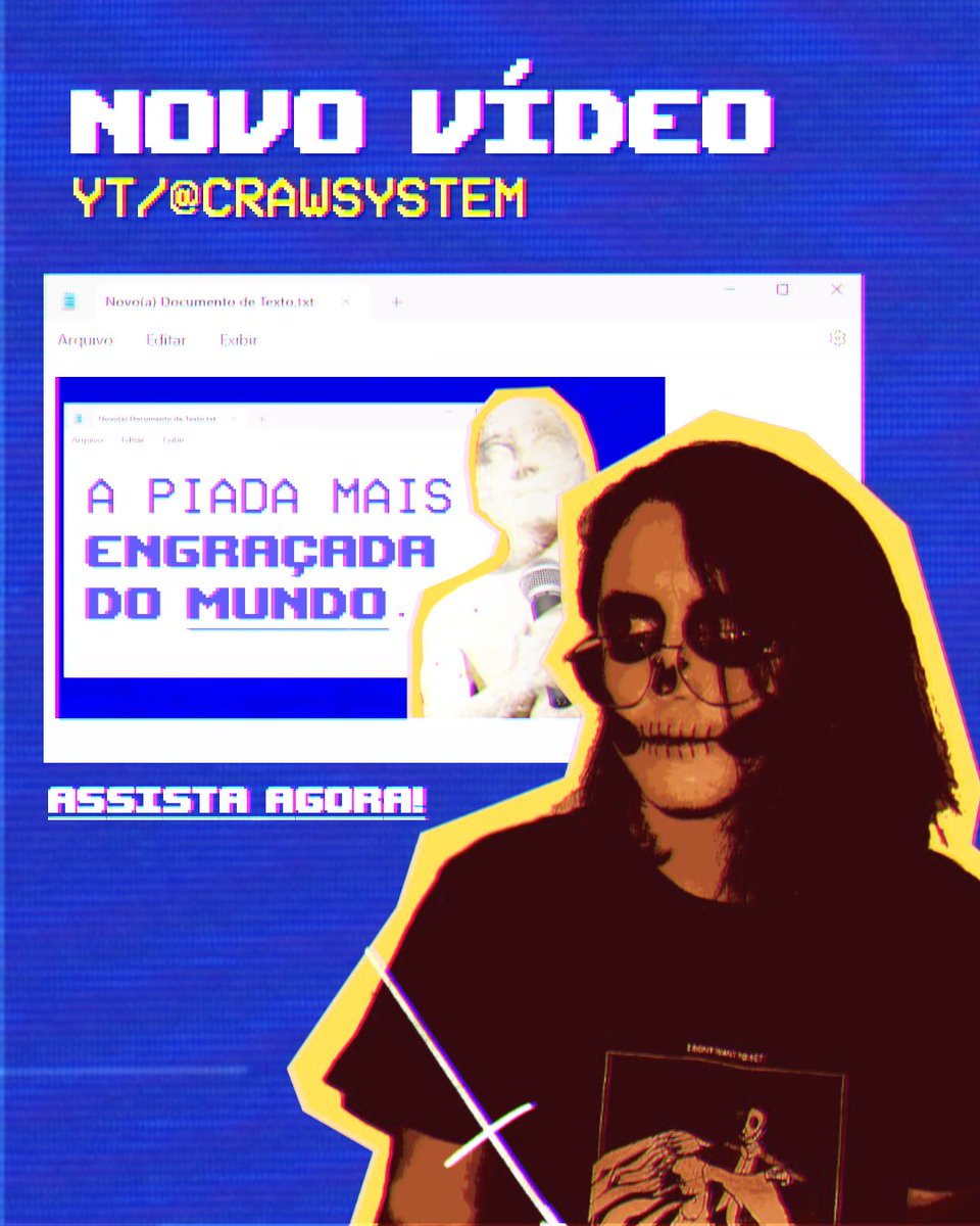 CrawSystem's tweet image. ✨️ Postei meu PRIMEIRO vídeo!

Você já se perguntou "Qual a piada mais engraçada do mundo?", eu tentei responder essa pergunta no meu primeiro vídeo.

🎥 Link abaixo! (+)